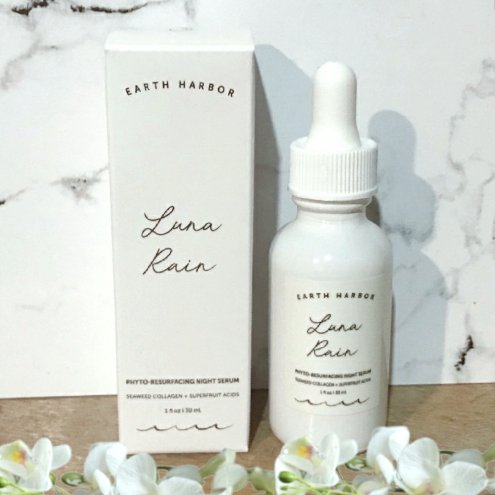 Earth Harbor Luna Rain Phyto-Resurfacing Night Serum 15% AHA + BHA 30 ml *BNIB